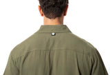 Chemise manche courte kaki  - Evolve Skateboards basic