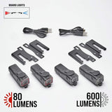 Pack éclairage complet Shredlights SL300 / SLR1